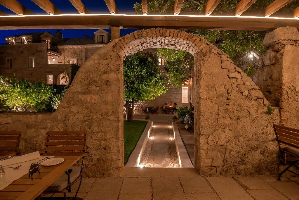 Terrace, Puteus Palace Heritage hotel, Split