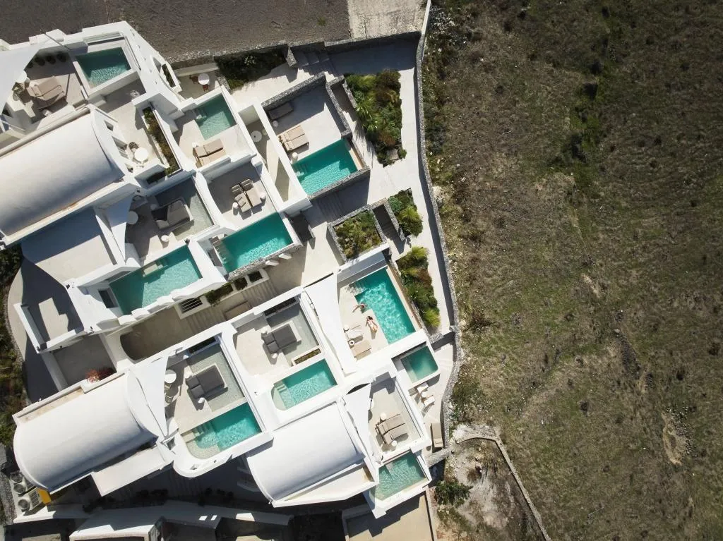 General view, Ark Santorini, Santorini