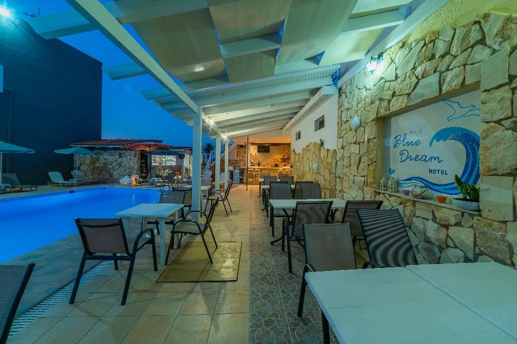 Restaurant, Blue Dream Hotel, Crete