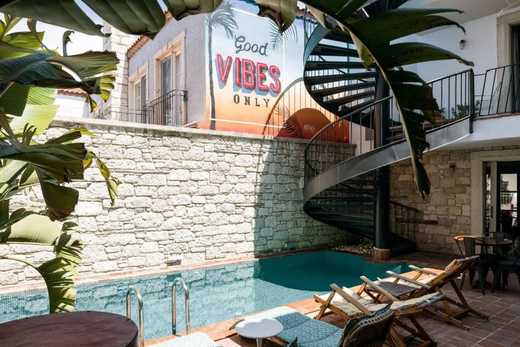 Terrace, Hotel Pop Alacati, Izmir