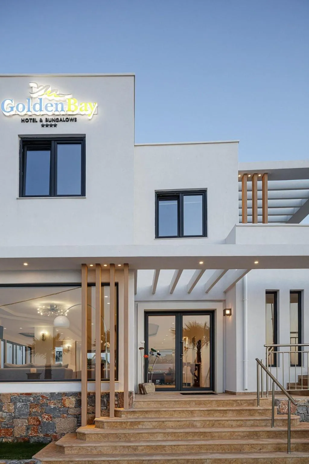 General view, Golden Bay Boutique Hotel & Bungalows, Crete