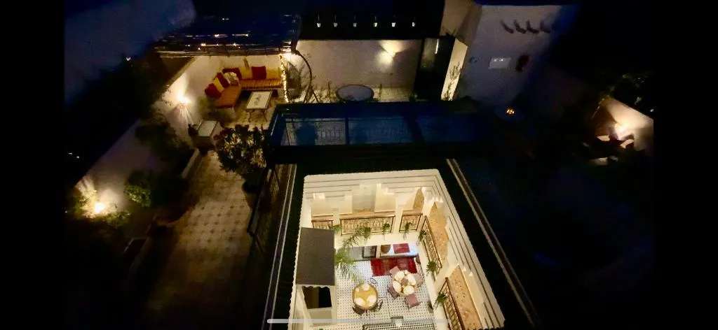 Terrace, Riad Magnolia and SPA, Marrakech
