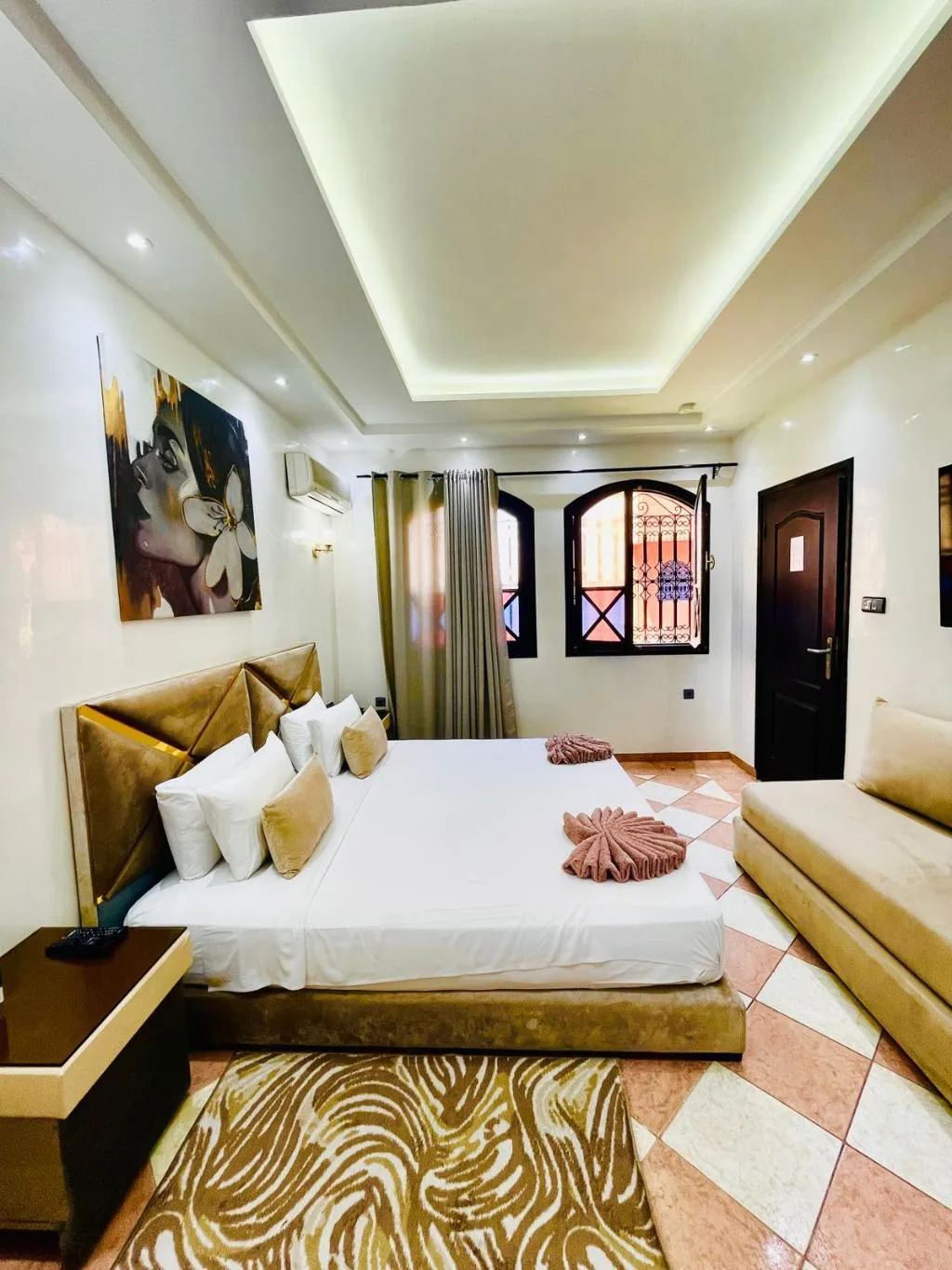 Double or Twin SUPERIOR KING BED Room, Riad Douirtna, Marrakech