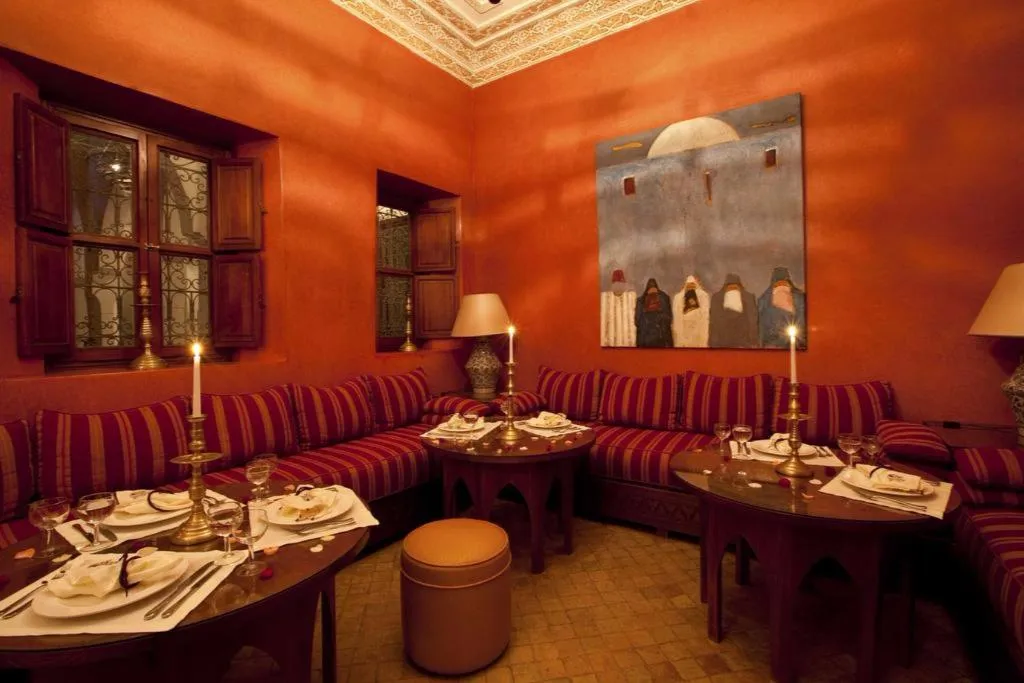 Restaurant, Riad Les Bougainvillers, Marrakech