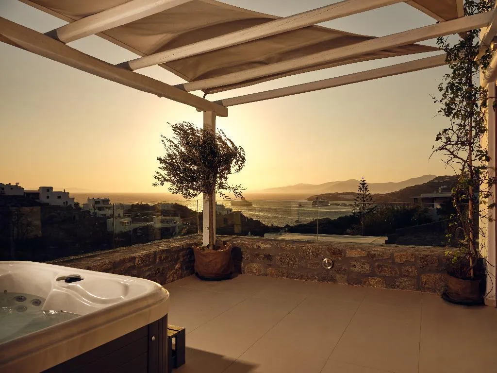 SUITE ONE BED Room, Arcs Boutique Villa Hotel, Mykonos