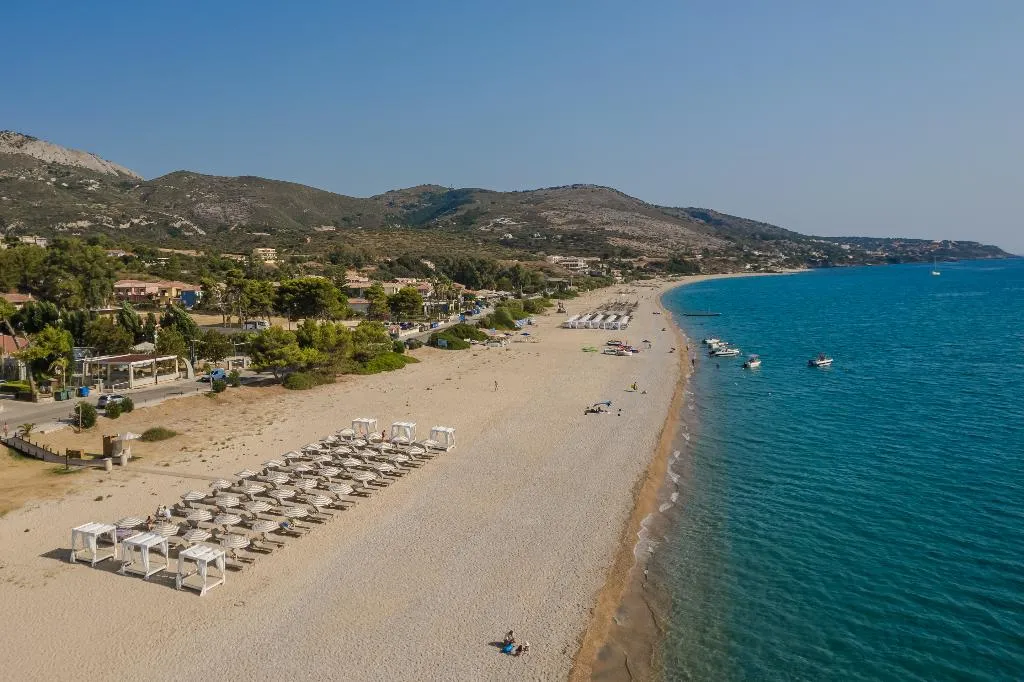 Beach, Makis Hotel, Kefallinia