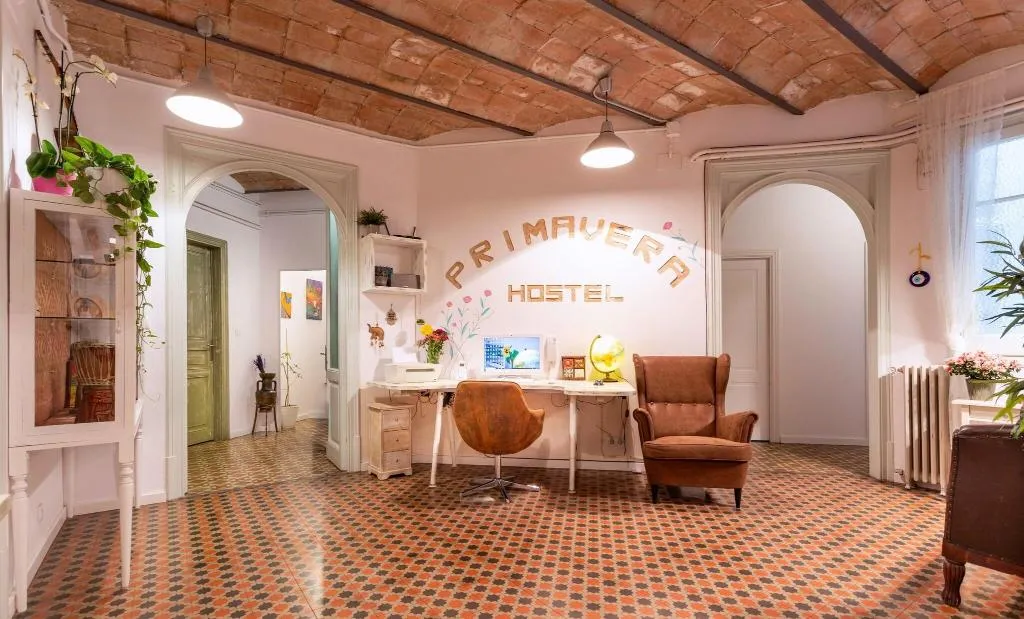 Lobby, Primavera Hostel, Barcelona