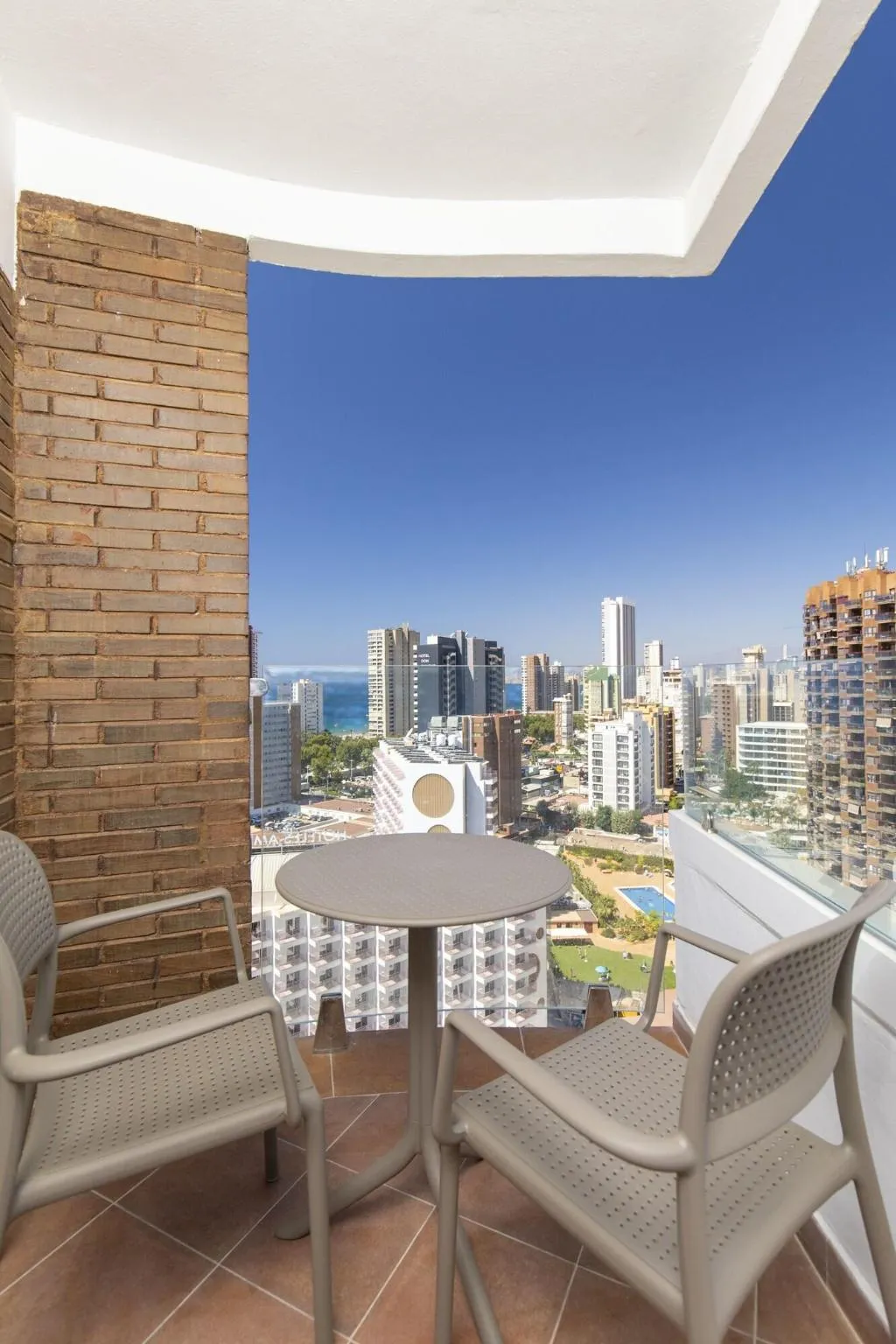 QUADRUPLE TWO DOUBLE BEDS Room, Rosamar, Costa Blanca