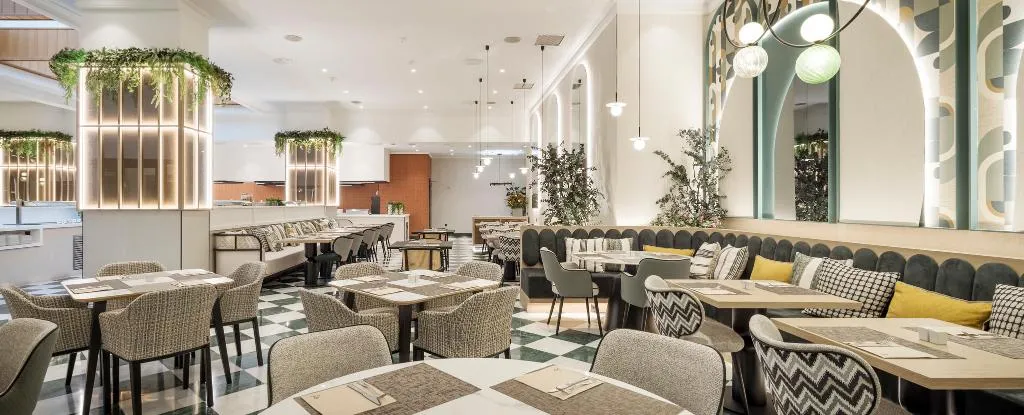 Restaurant, Ilunion Les Corts Spa, Barcelona