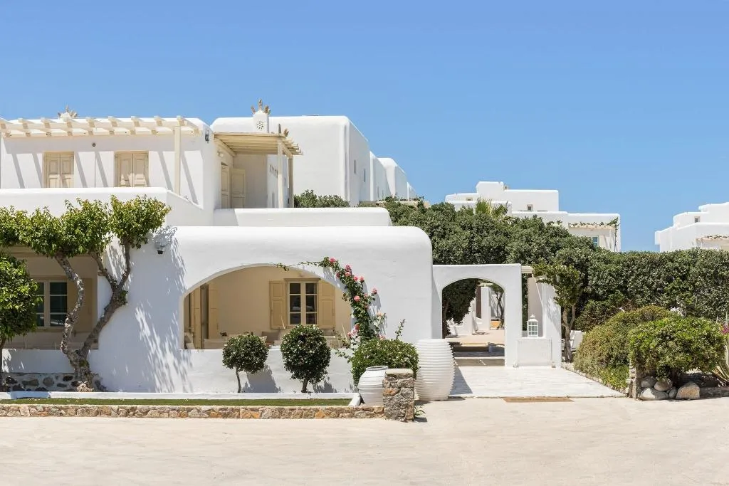 General view, Corfos Hotel, Mykonos