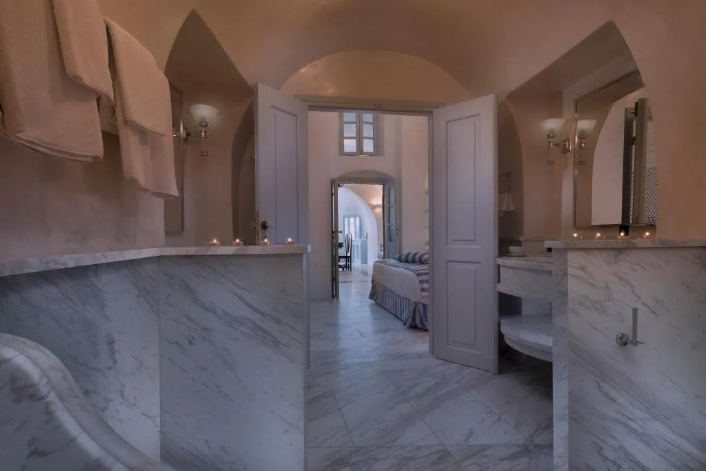 Room, Aigialos Luxury Traditional Settlement, Santorini