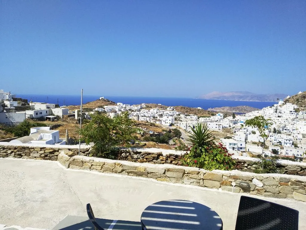 Terrace, Skala, Santorini