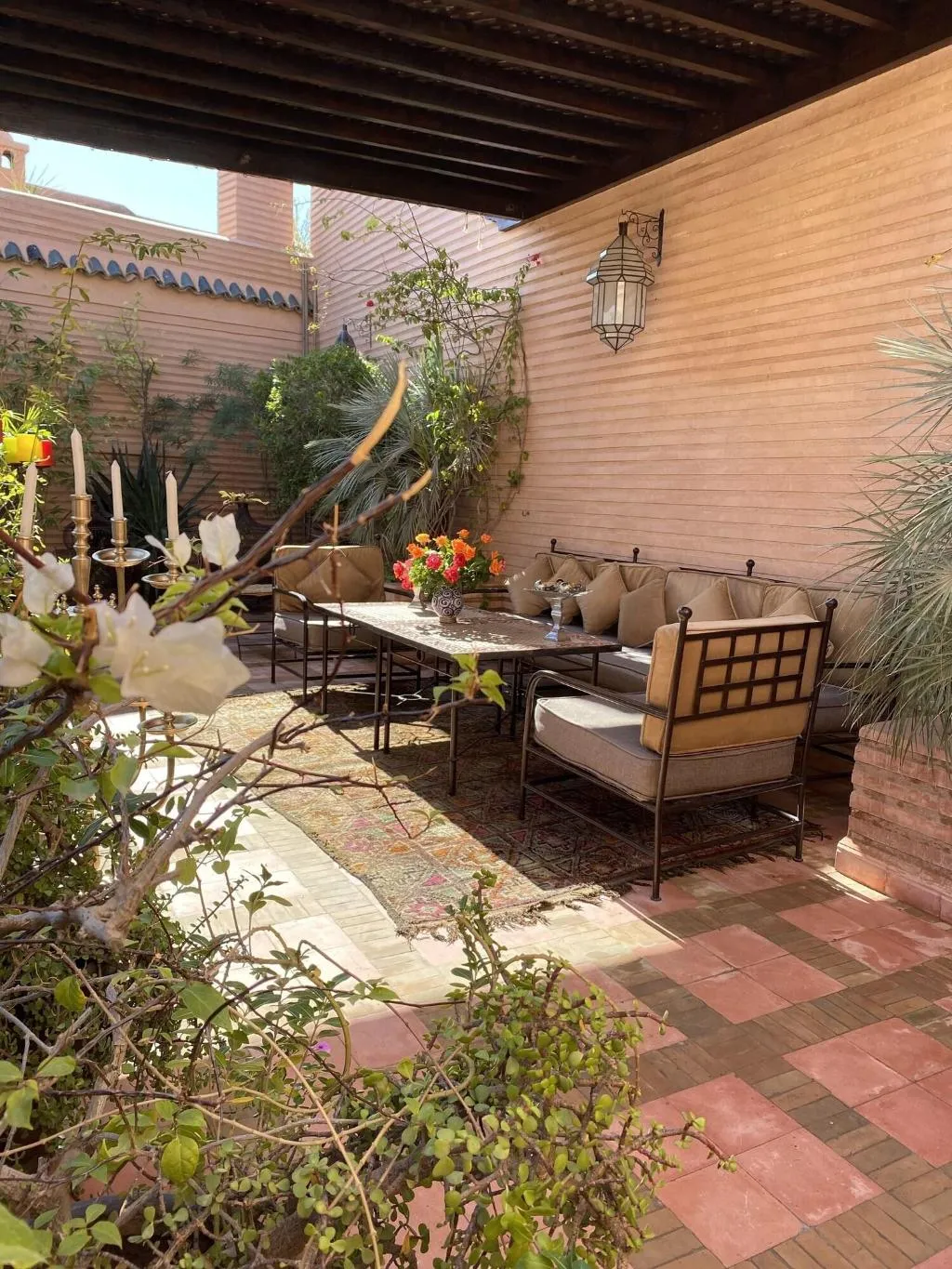 Restaurant, Riad Ilayka, Marrakech
