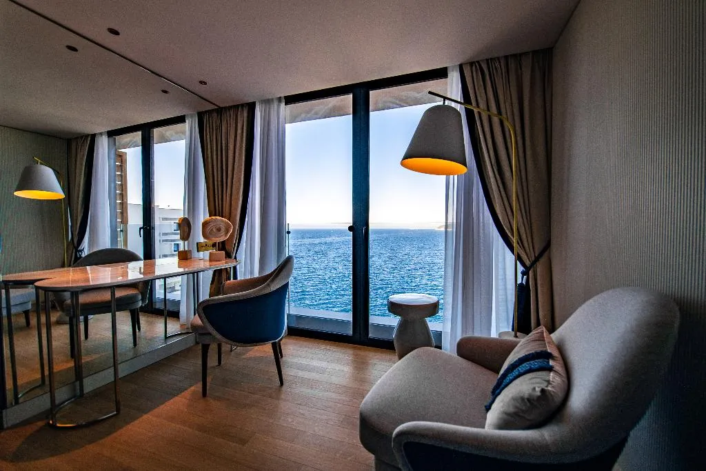 DOUBLE SINGLE USE DELUXE SEA VIEW Room, Grand Hotel Brioni Pula, Radisson Collection Hotel, Istria