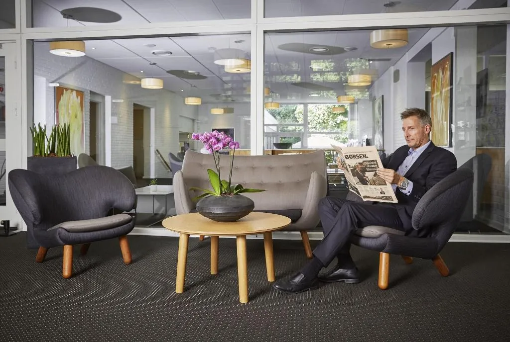 Lobby, Frederiksdal Sinatur Hotel & Konference, Copenhagen