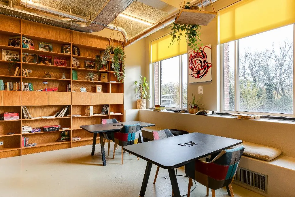 Lobby, ClinkNoord Hostel, Amsterdam