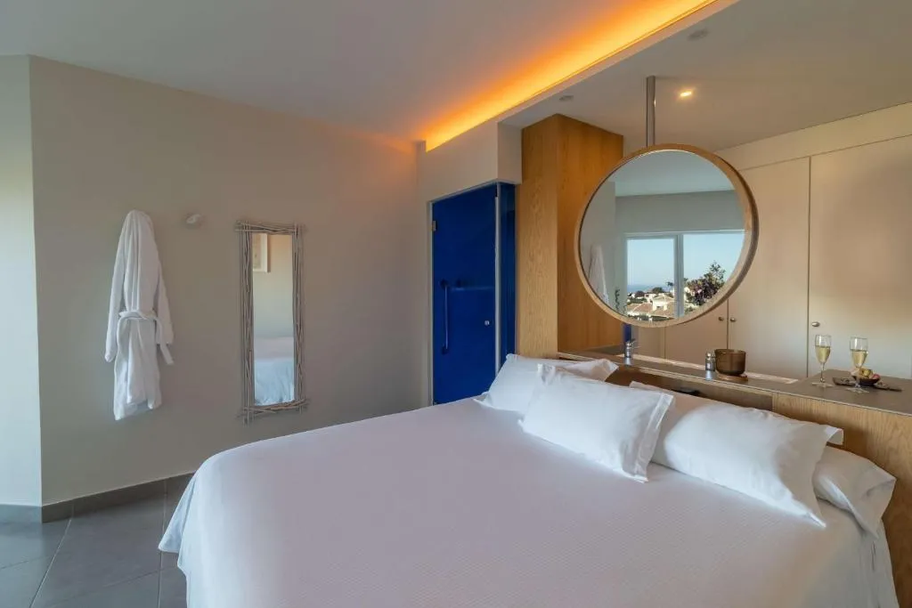 DOUBLE SINGLE USE DELUXE SEA VIEW Room, Higueron Hotel Malaga Curio collection by HILTON, Costa Del Sol
