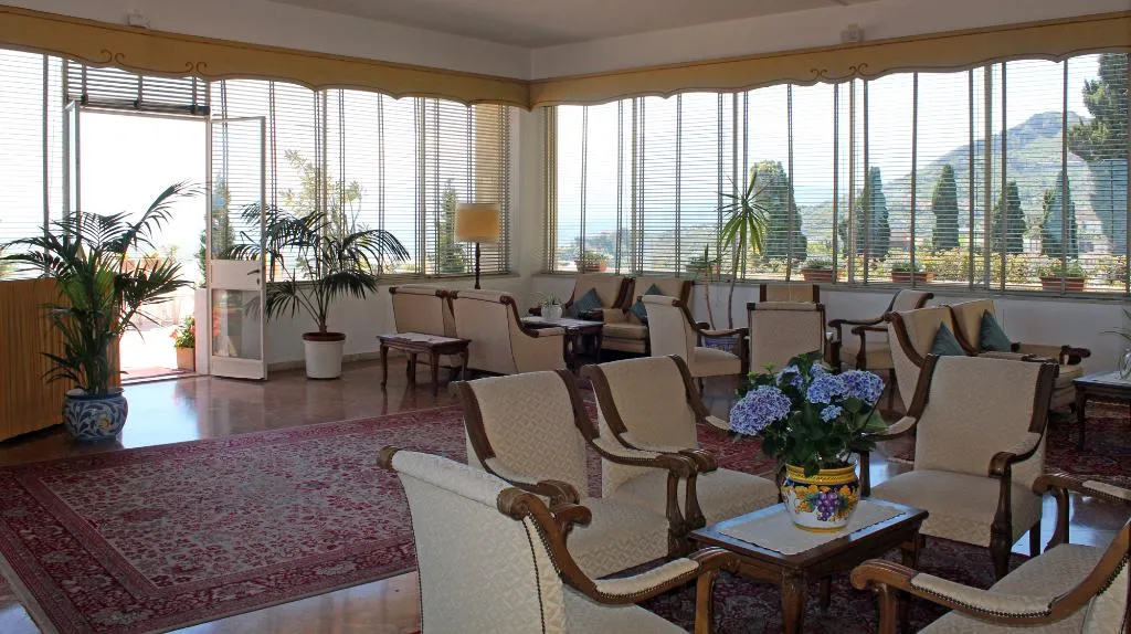 General view, Mediterranee Hotel, Taormina