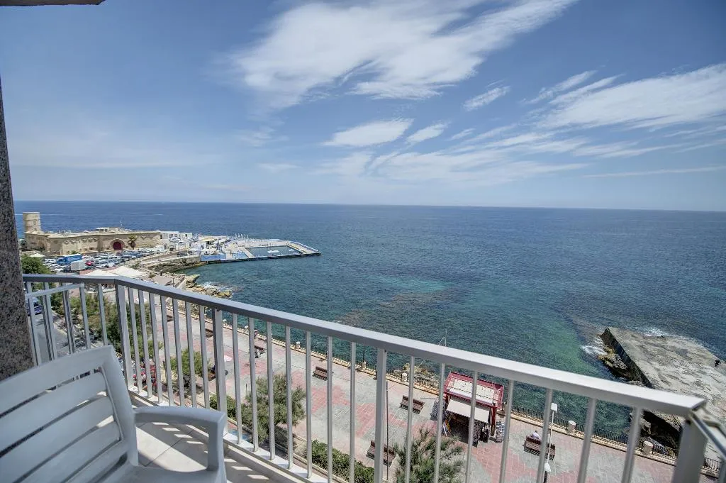 Beach, Sliema Chalet Hotel, Malta