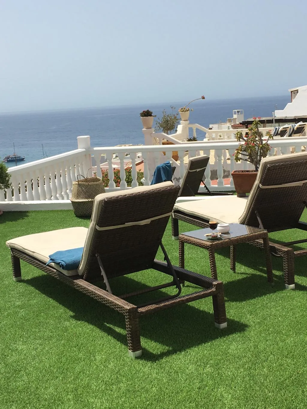 Terrace, Apartamentos Alberto, Fuerteventura