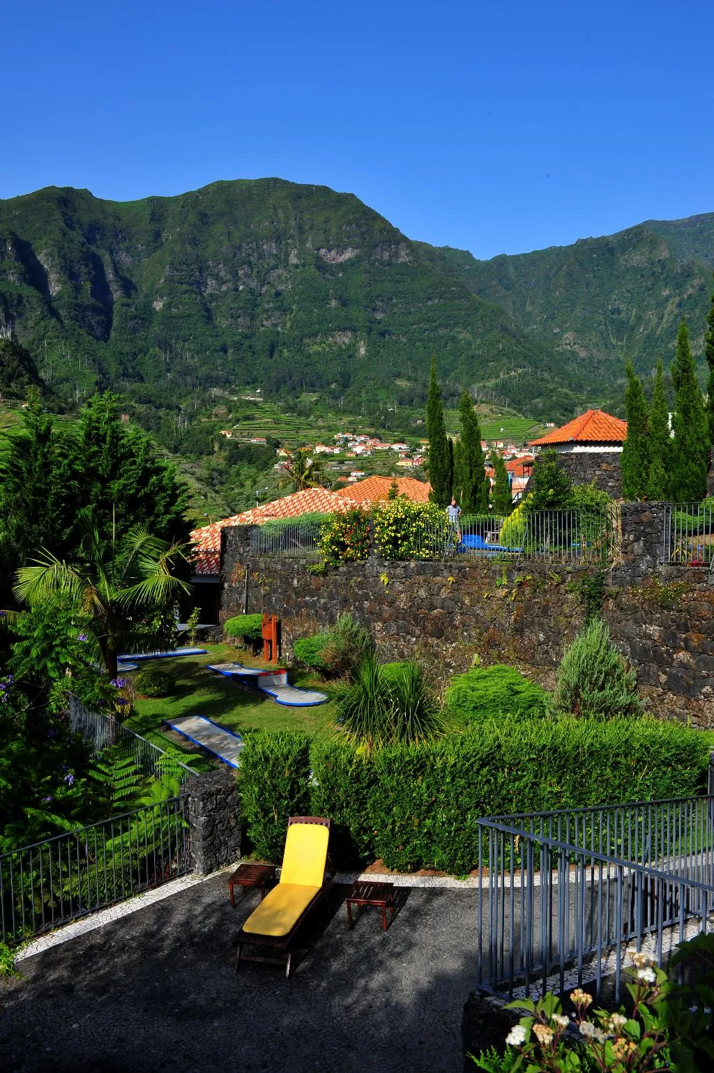 Terrace, Estalagem Do Vale, Madeira
