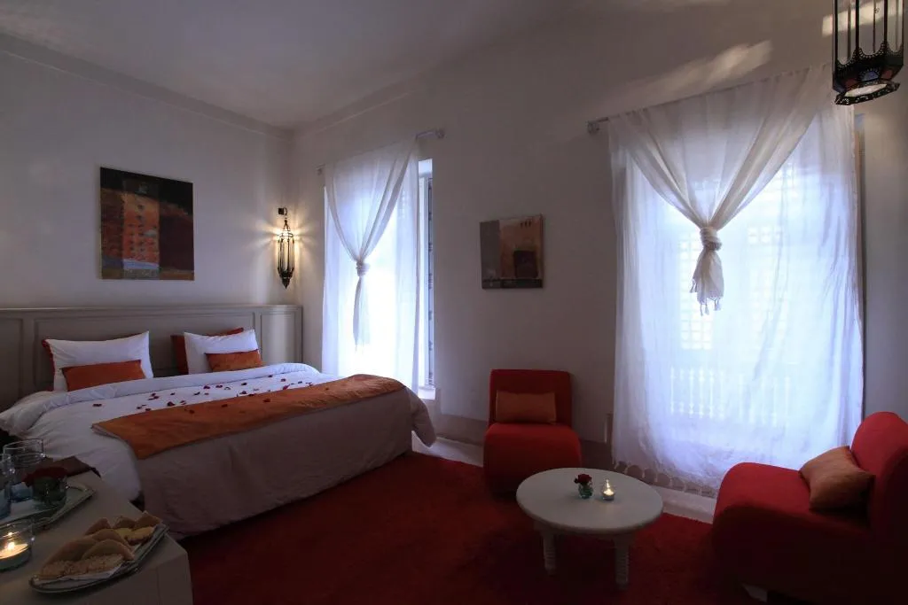 Room, Riad Al Jazira, Marrakech