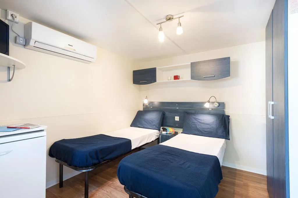MOBILE HOME ONE BED Room, Camping Village Laguna Blu, Alghero