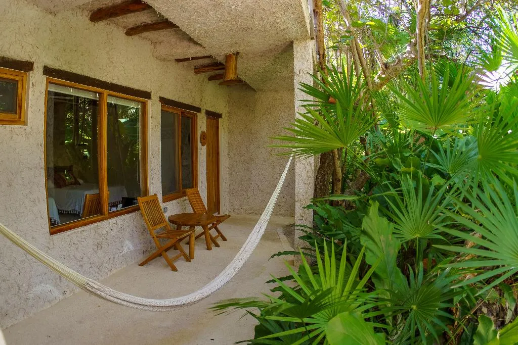 QUADRUPLE GARDEN VIEW Room, Pocna Tulum Hote, Beach Clubs & Restaurants, Cancun Area