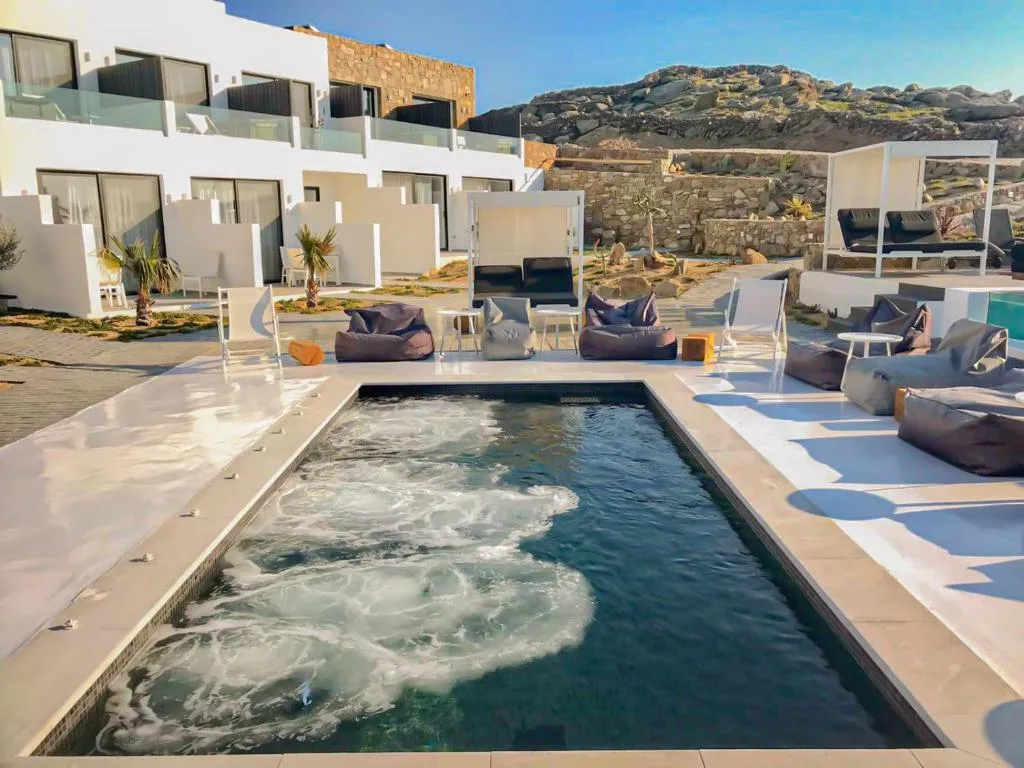 General view, Bianco A Nero, Mykonos