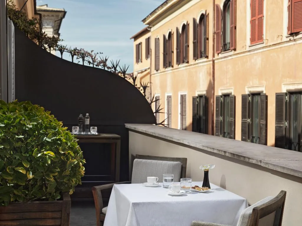Room DELUXE WITH BALCONY Room, J.K. Place Roma - The Leading Hotels o/t World, Rome