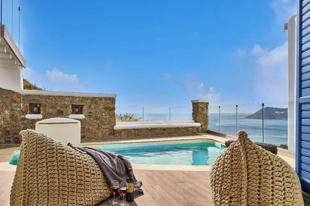 Terrace, Arte & Mare Elia Mykonos Suites, Mykonos