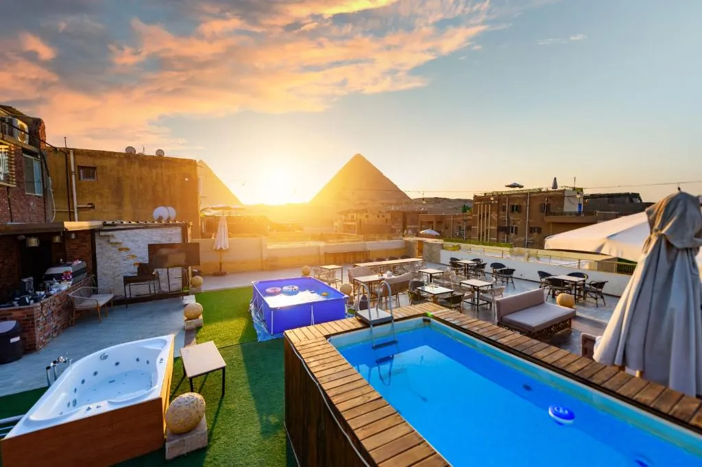 Pool, Pyramids Height Hotel, Cairo