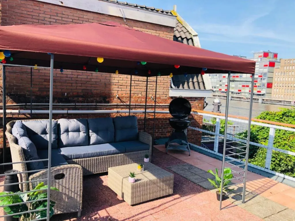 Terrace, Room Mate Hostel, Amsterdam