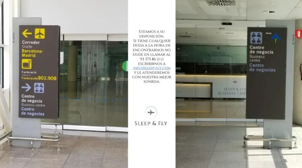 General view, Sleep & Fly, Barcelona