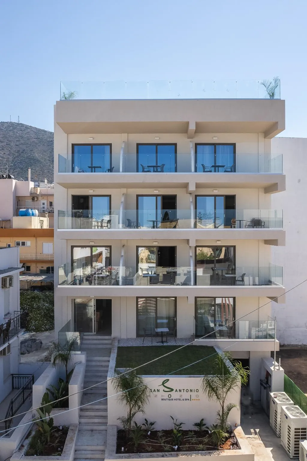 Terrace, San Antonio Boutique Hotel & Spa, Crete
