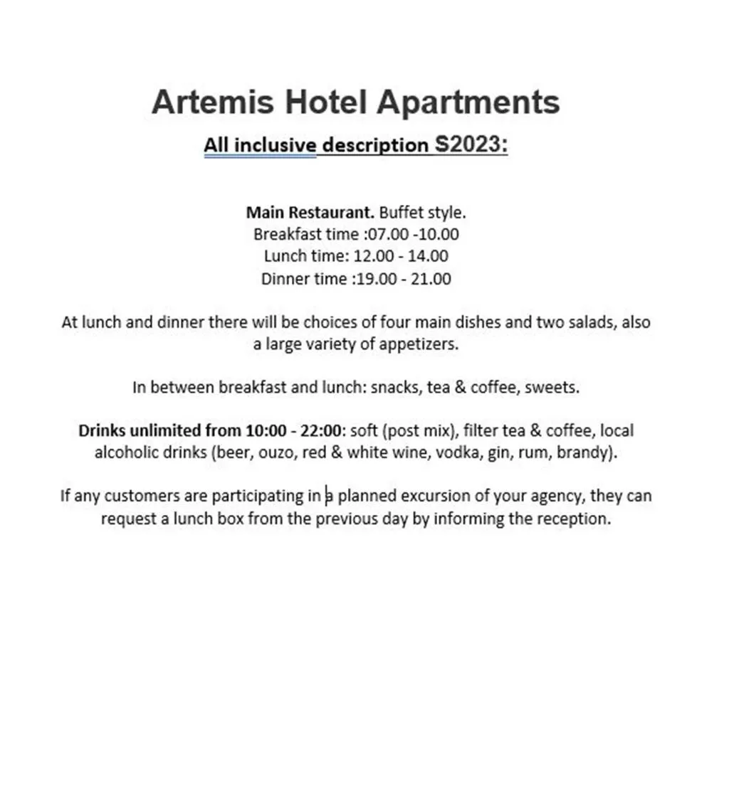 General view, Artemis Hotel Apartments, Crete