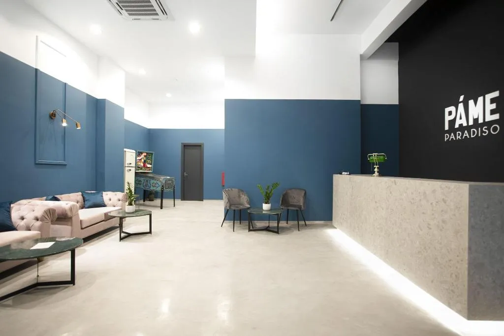Lobby, Pame Paradiso, Athens