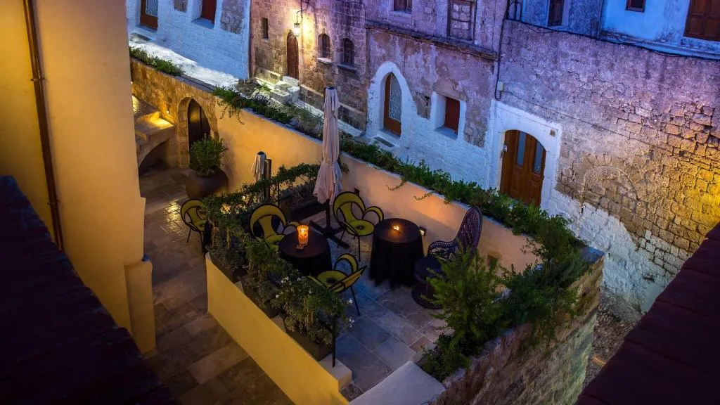 Terrace, Allegory Boutique Hotel, Rhodes