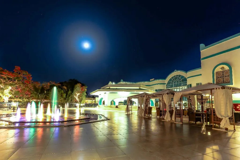 Terrace, Sultan Gardens Resort, Red Sea Riviera