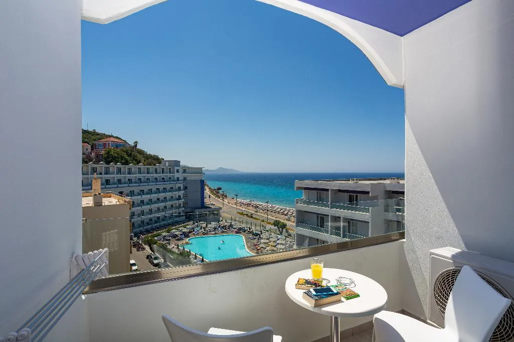 Double or Twin SEA VIEW Room, Rhodos Horizon Blu, Rhodes