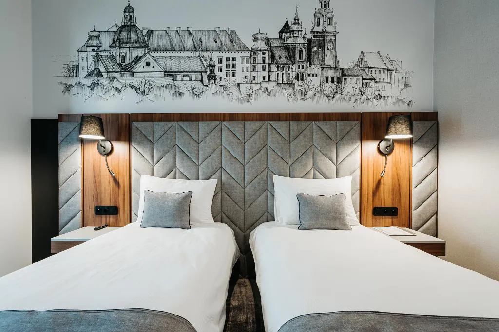 TWIN TWO BEDS Room, Focus Hotel Premium Kraków, Krakow