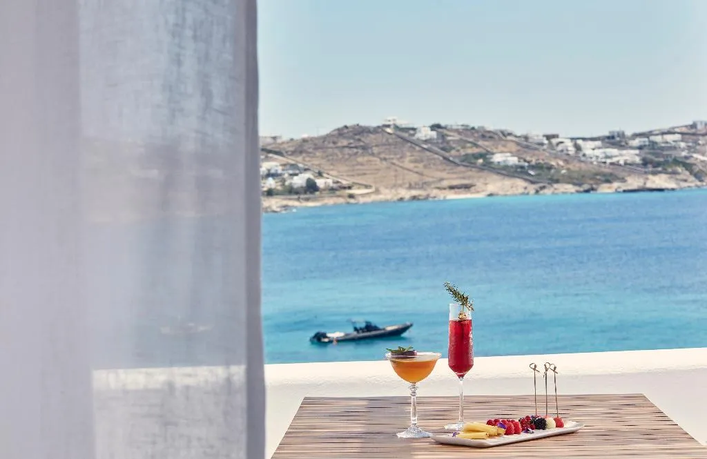 Terrace, Katikies Mykonos - The Leading Hotels Of The World, Mykonos