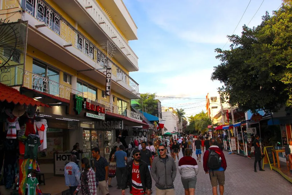 General view, Plaza del Sol, Playa Del Carmen