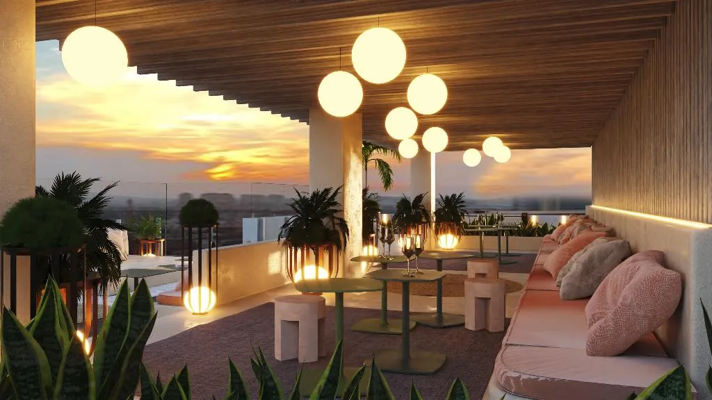 Terrace, Novotel Valencia Lavant, Valencia
