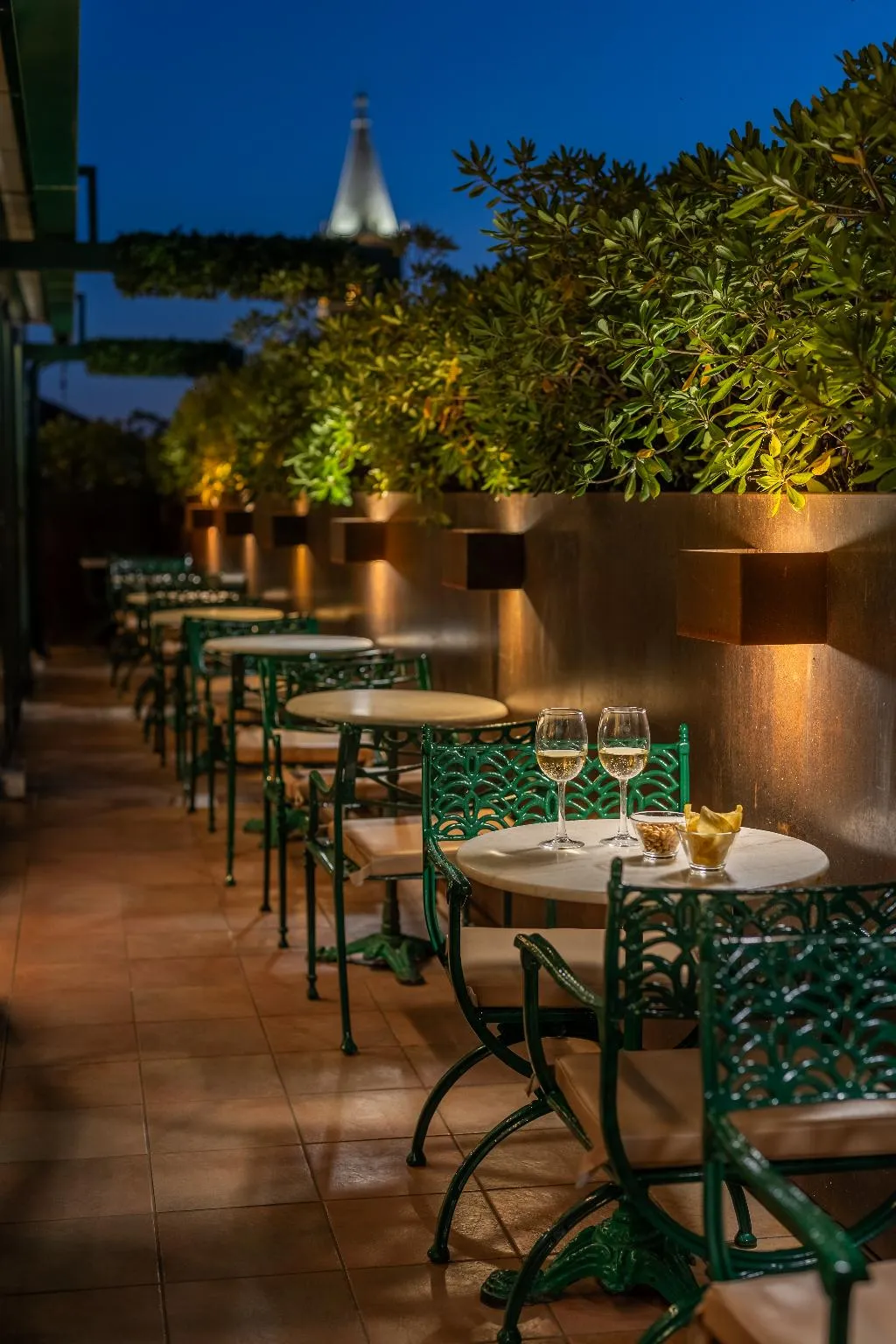 Terrace, Palladium Palace, Rome
