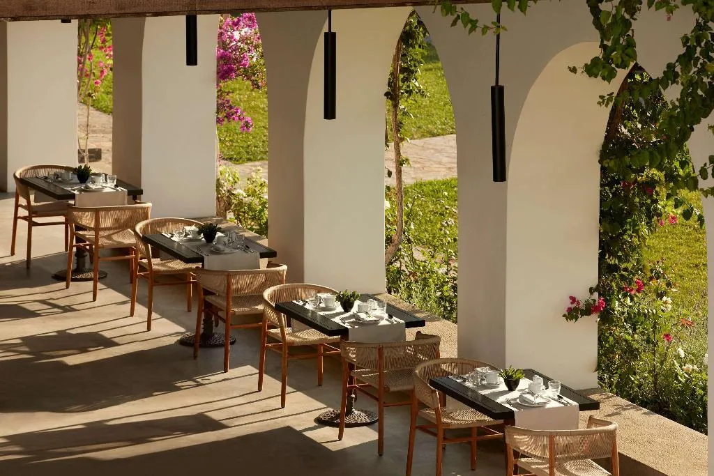Restaurant, Minos Beach Art Hotel, a Member of Design Hotels, Crete