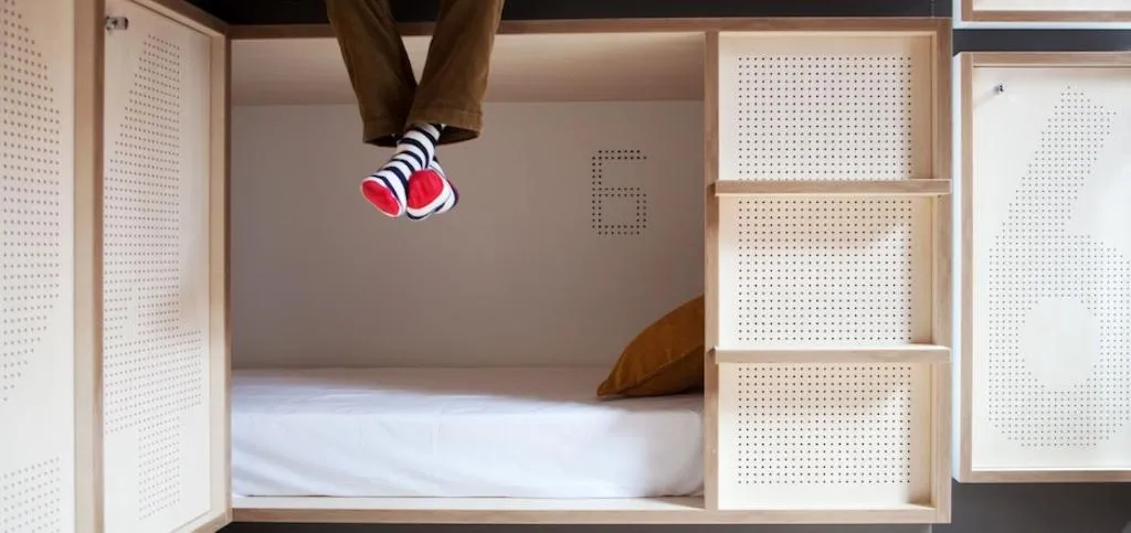 Bed in dormitory WITH SHARED BATHROOM Room, Toc Hostel Madrid, Madrid