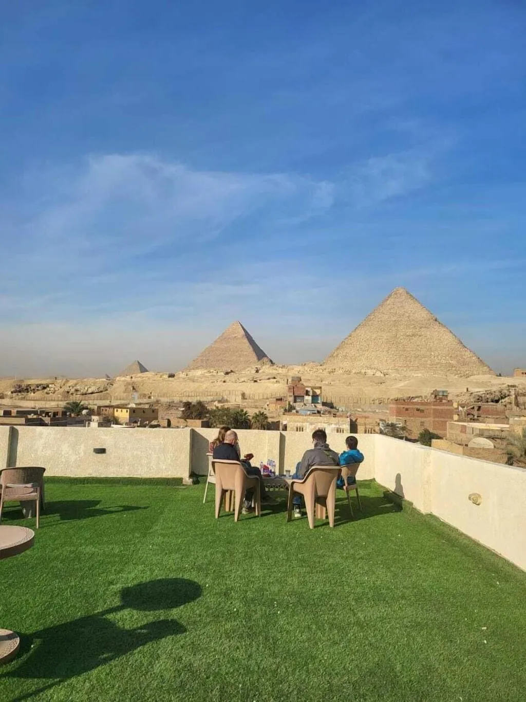 General view, Alibaba Pyramids View, Cairo