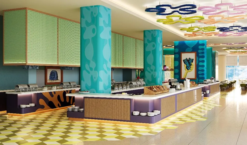 Restaurant, The Land of Legends Nickelodeon Theme Park, Antalya
