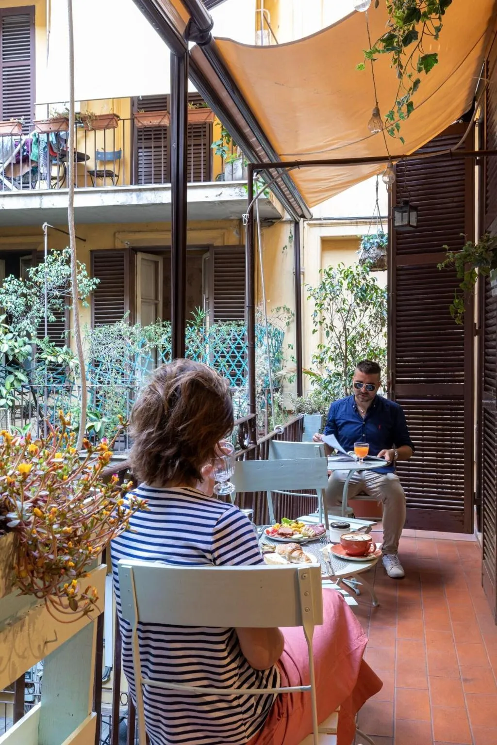 Terrace, Boutique Hotel Galatea, Rome